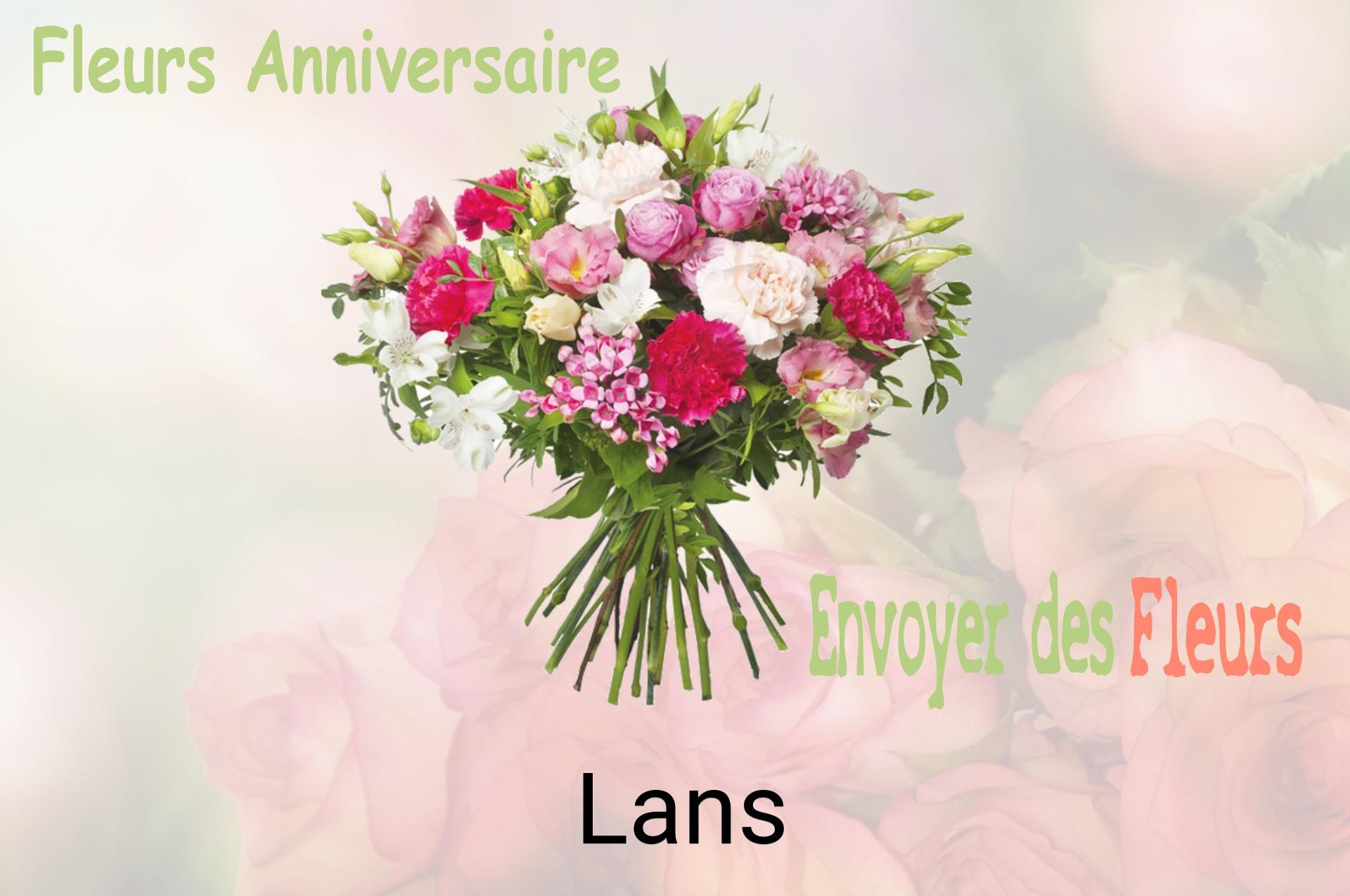 Bouquet de fleurs d’anniversaire livré à Lans